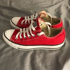 Red converse